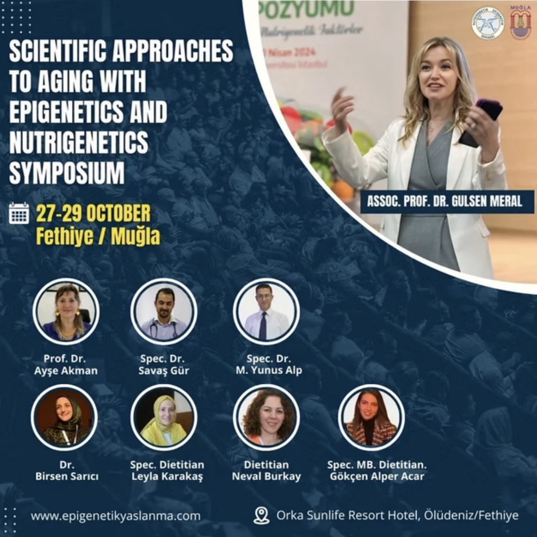 Epigenetik ve Nutrigenetik Yaşlanmaya Bilimsel Yaklaşım Sempozyumu
